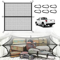 Elastic Car Trunk Storage Net Bag - Universal Vehicle Cargo Organizer Mesh Pocket for Luggage and Groceries